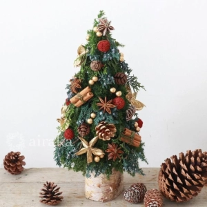 Brad Decorativ 1 - Confectionat Manual - Inaltime 50 - 60 cm 1