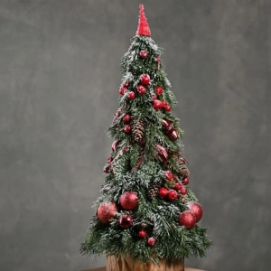 Brad Decorativ 11 - Confectionat Manual - Inaltime 100 - 120 cm 1