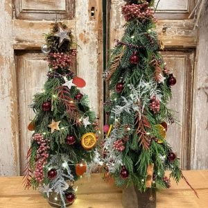 Brad Decorativ 8 - Confectionat Manual - Inaltime 80 - 100 cm 1