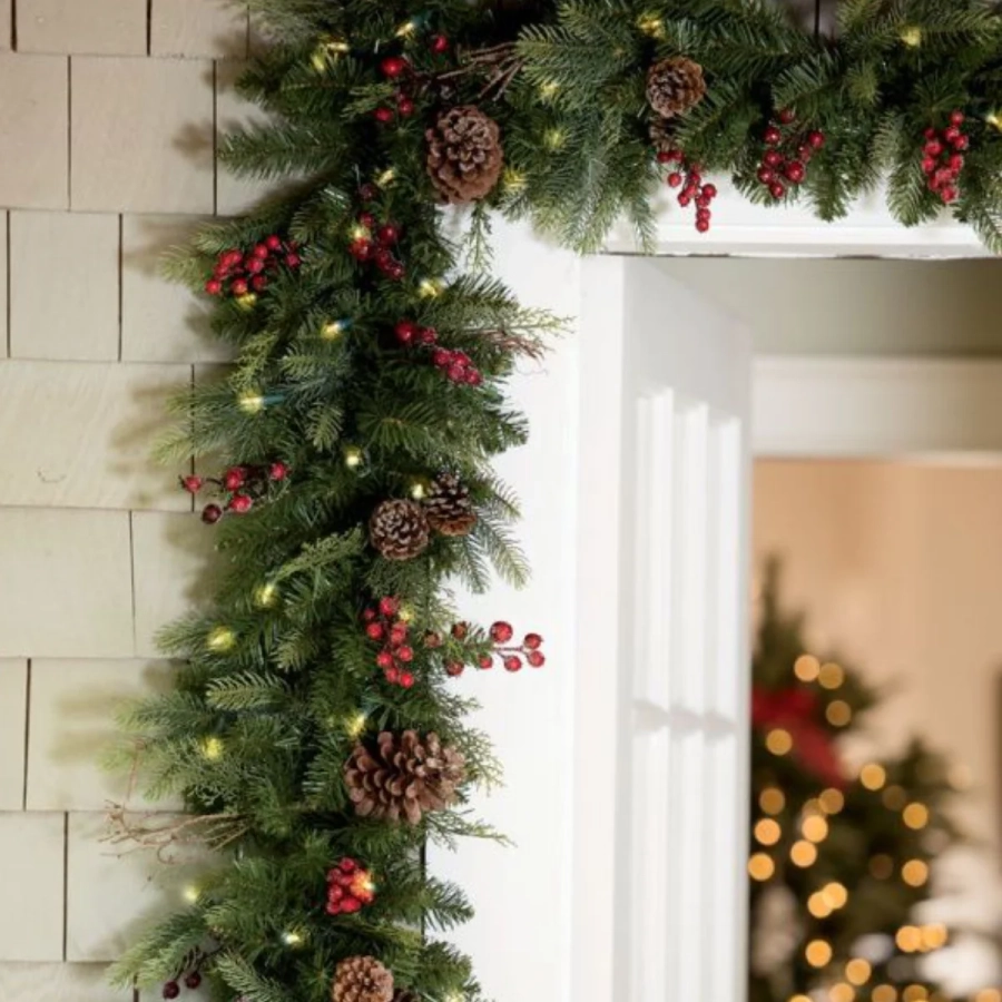 Ghirlanda din Brad Natural - Lungime 1 m / Latime 12 cm 2