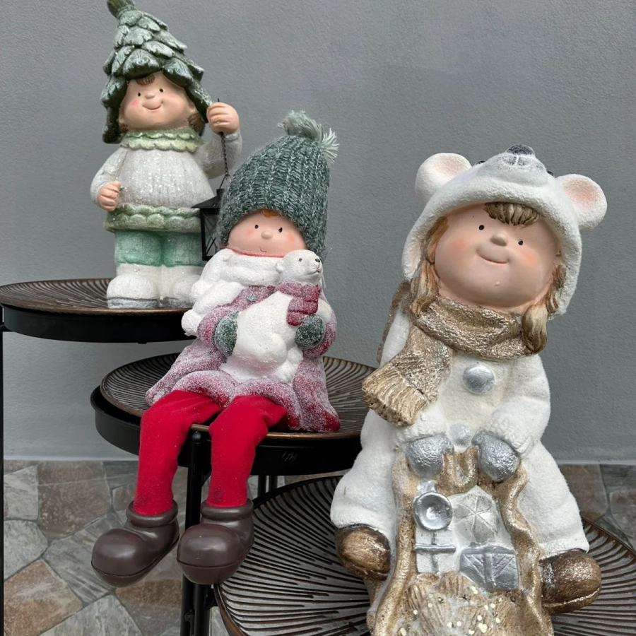 Set 3 Figurine din Ceramica 1