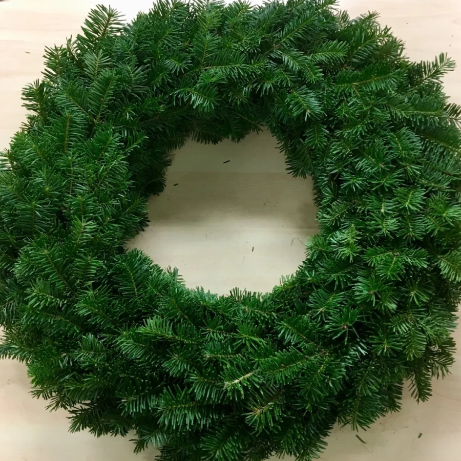 coronite25 Coronite Simple de Craciun din Brad Natural - Model 5 - Dimensiune 50 - 60 cm 1