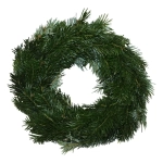 Coronite Simple de Craciun din Brad Natural - Model 4 - Dimensiune 20 - 30 cm 1