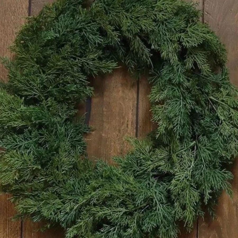 coronite30 Coronite Simple de Craciun din Brad Natural - Model 1 - Dimensiune 60 - 70 cm 1