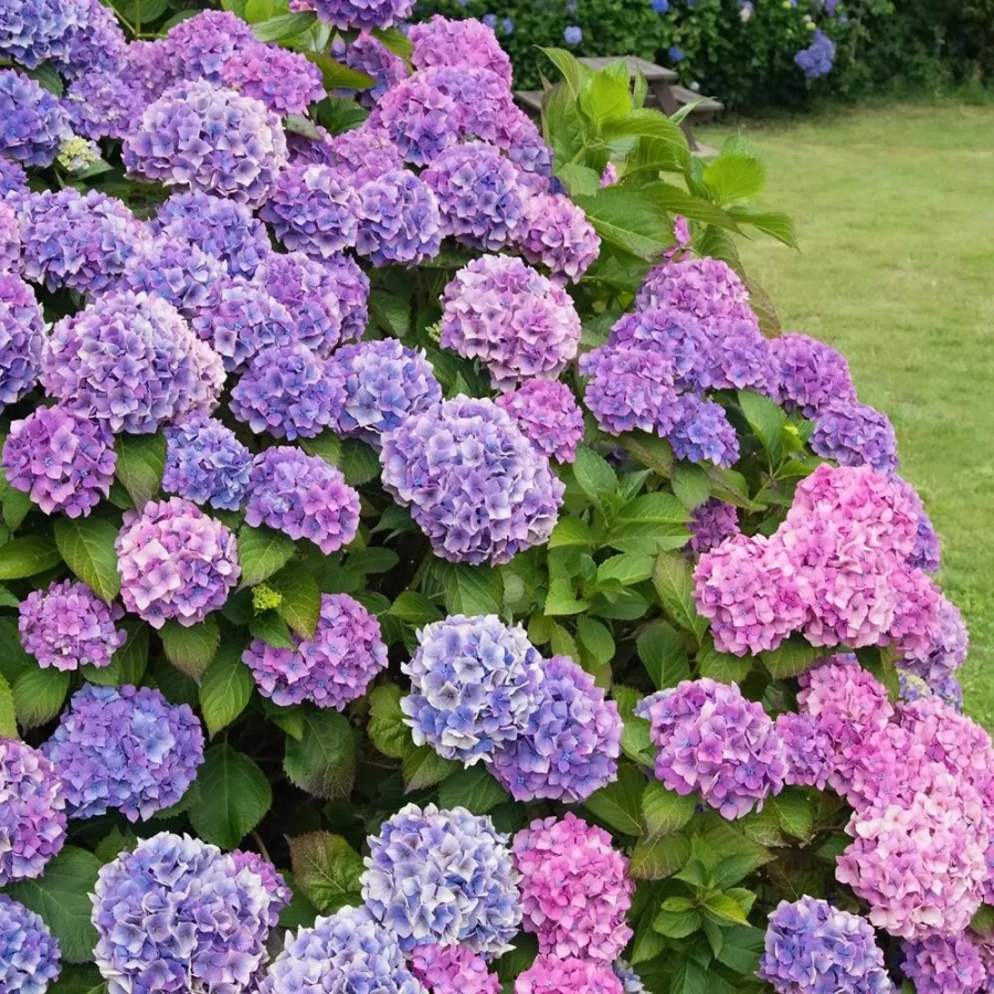 Hortensia Double Pink la Ghiveci 3L (30-40 cm) 1